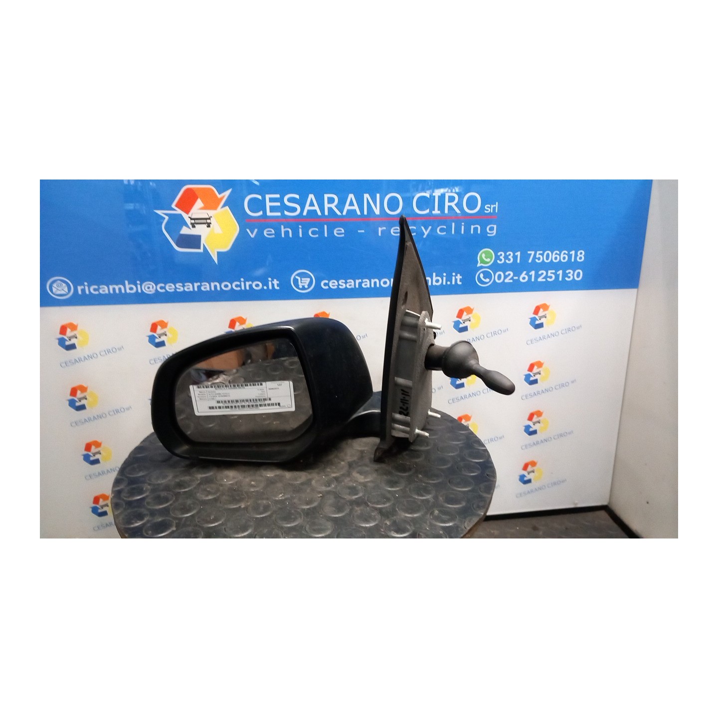 RETROVISORE EST. SX. 102 SUZUKI ALTO (03/09-12/12) K10B 84702M68K10Z2S