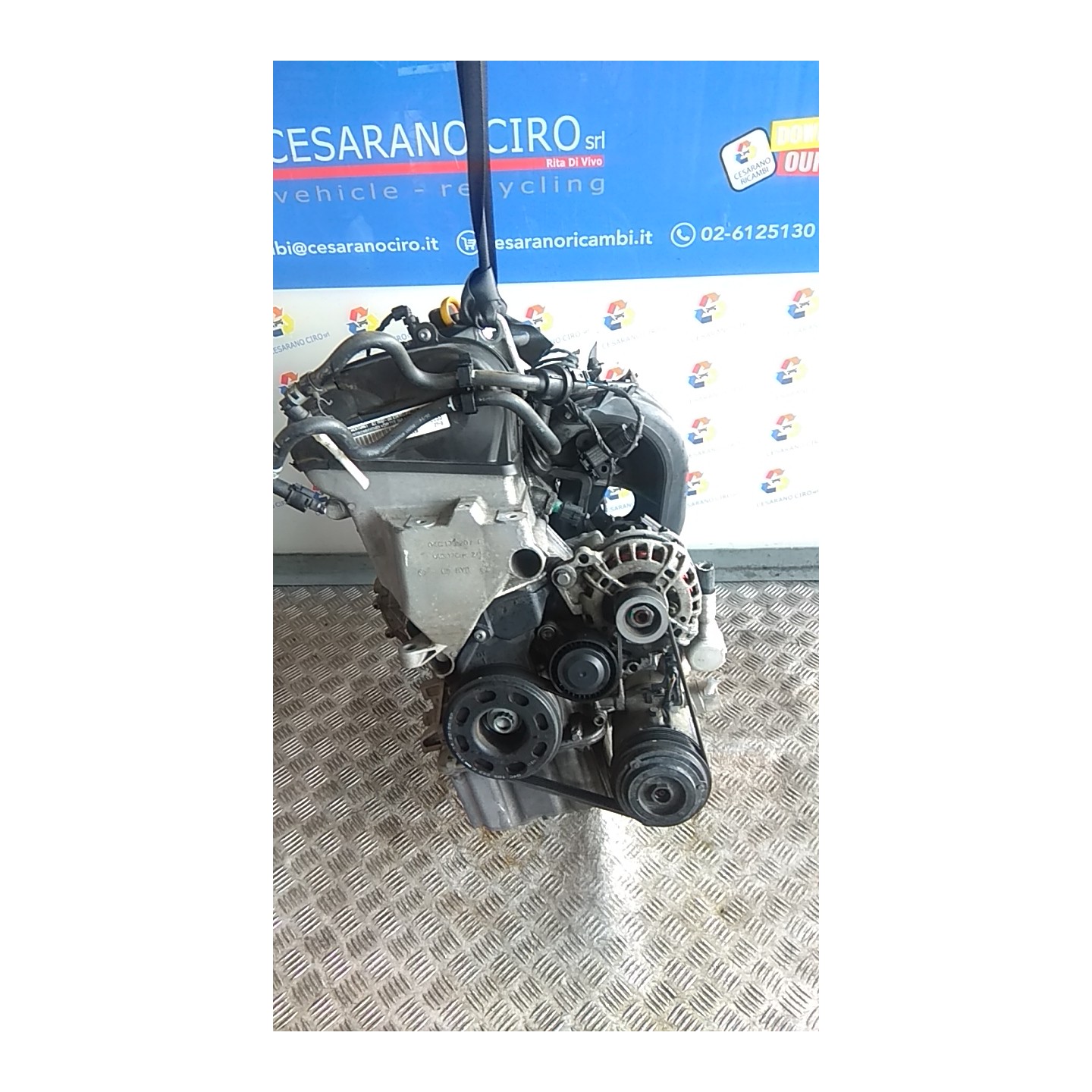 MOTORE SEMICOMPL. 105 SEAT MII (KF1) (03/12-01/20) CHY 04C100031A