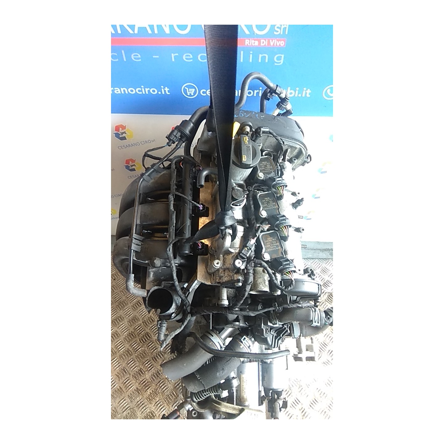 MOTORE SEMICOMPL. 105 SEAT MII (KF1) (03/12-01/20) CHY 04C100031A