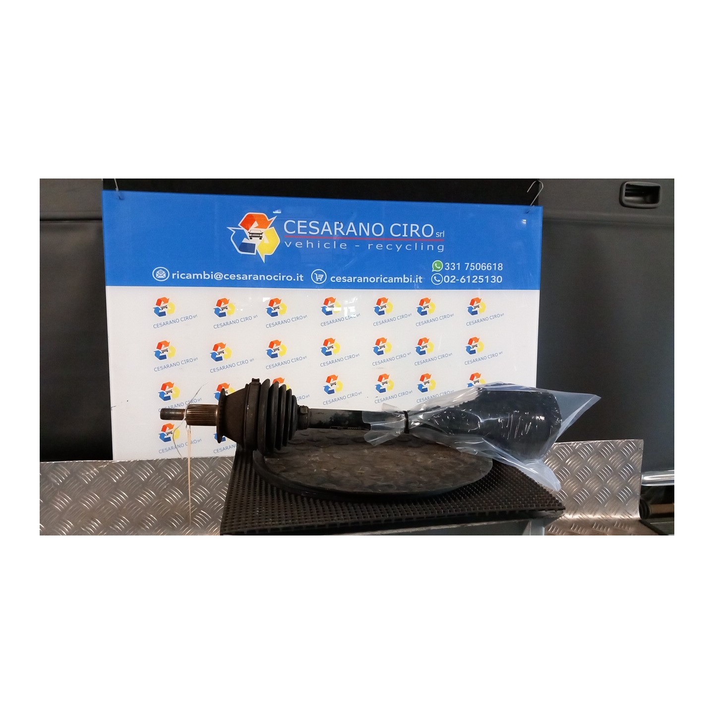 SEMIALBERO ANT. COMPL. SX. 069 VOLKSWAGEN FOX (5Z) (04/05-07/11) BMD 6Q0407271AS