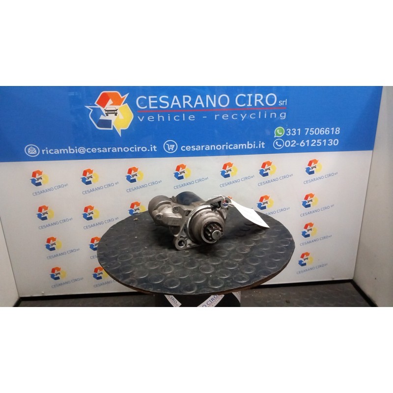 MOTORINO AVVIAMENTO 1,0KW BOSCH 019 SKODA OCTAVIA (1Z) (08/04-01/09) BSE 02T911023R