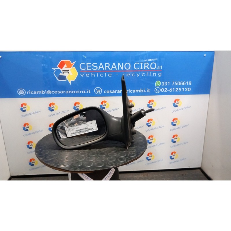 RETROVISORE EST. REGOLAZ. MANUALE SX. 091 RENAULT CLIO 2A SERIE (05/01-11/10) D7FG7 8200163300