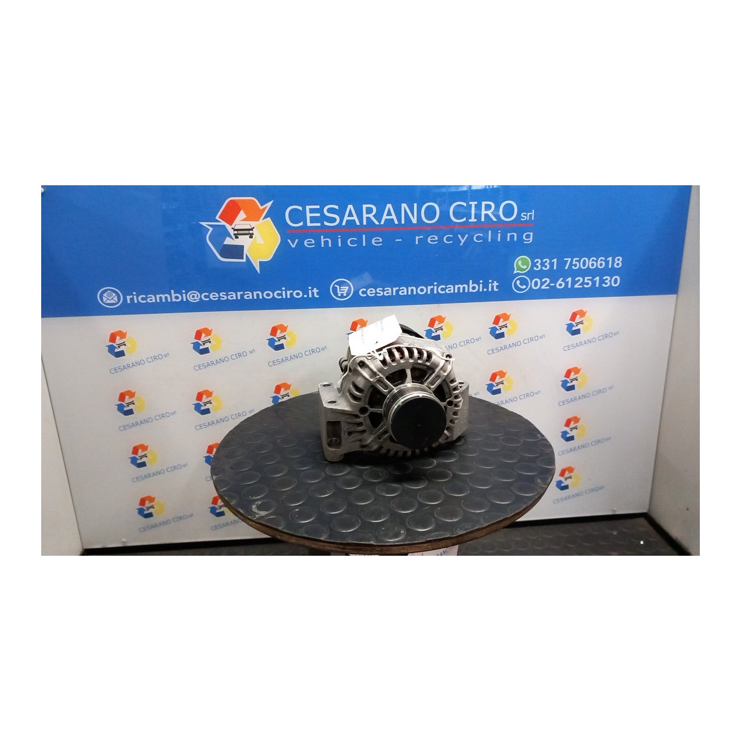 ALTERNATORE 120AMP C/A/C 102 FIAT GRANDE PUNTO (3X) (07/09-01/14 199A9000 51854103