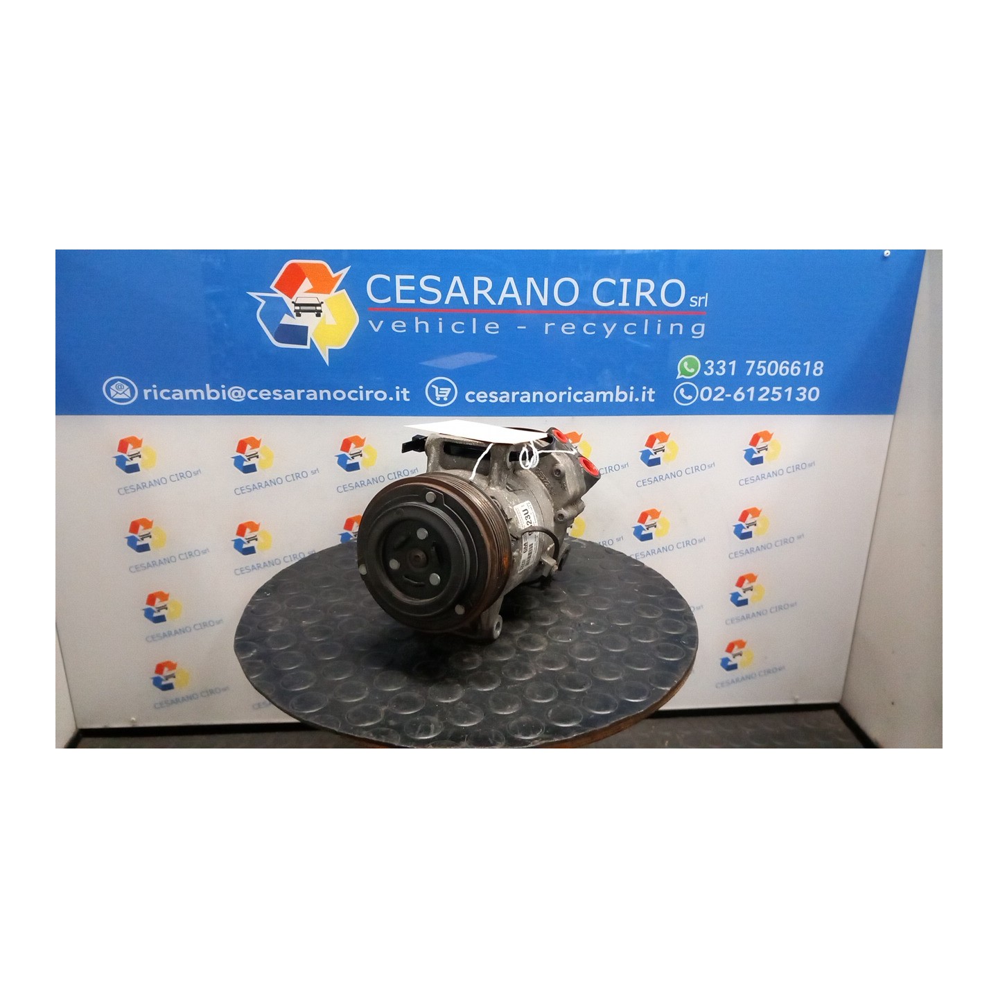 COMPRESSORE A/C 102 OPEL ZAFIRA (P12) (10/11-) B20DTH 13414018
