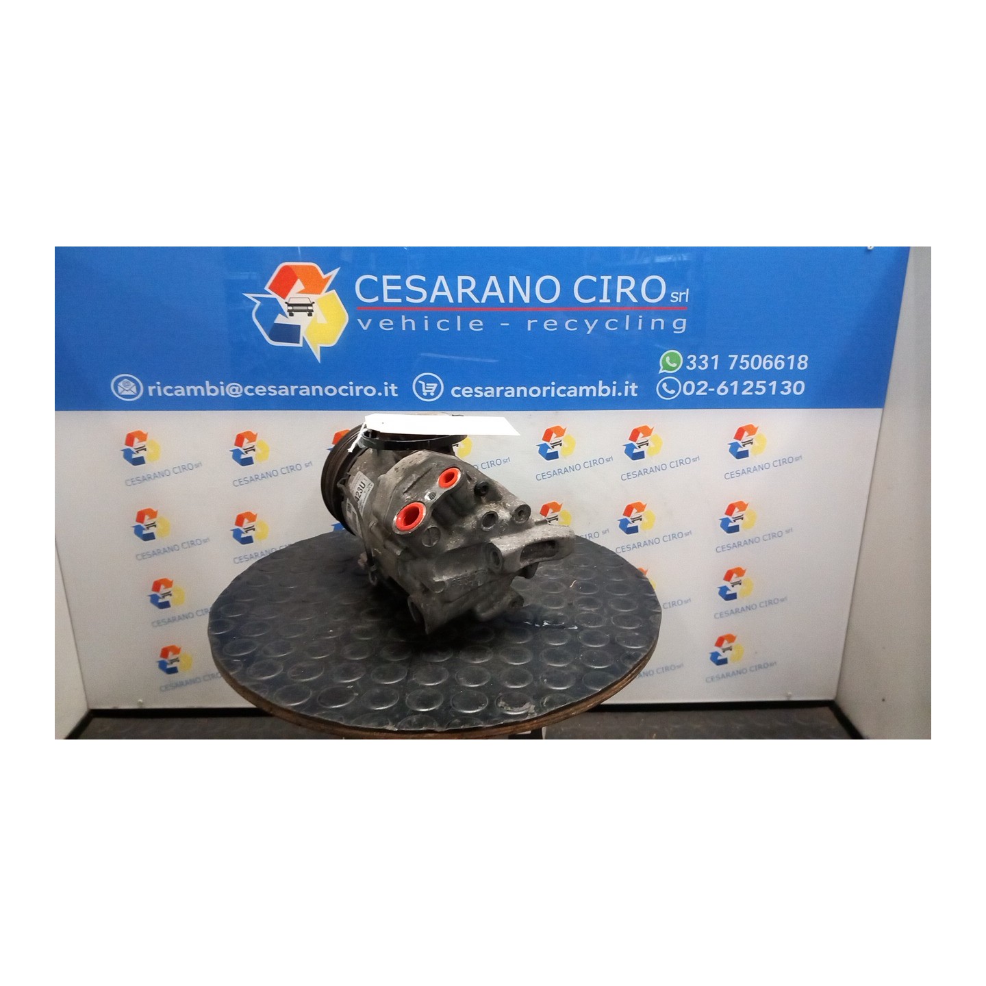 COMPRESSORE A/C 102 OPEL ZAFIRA (P12) (10/11-) B20DTH 13414018
