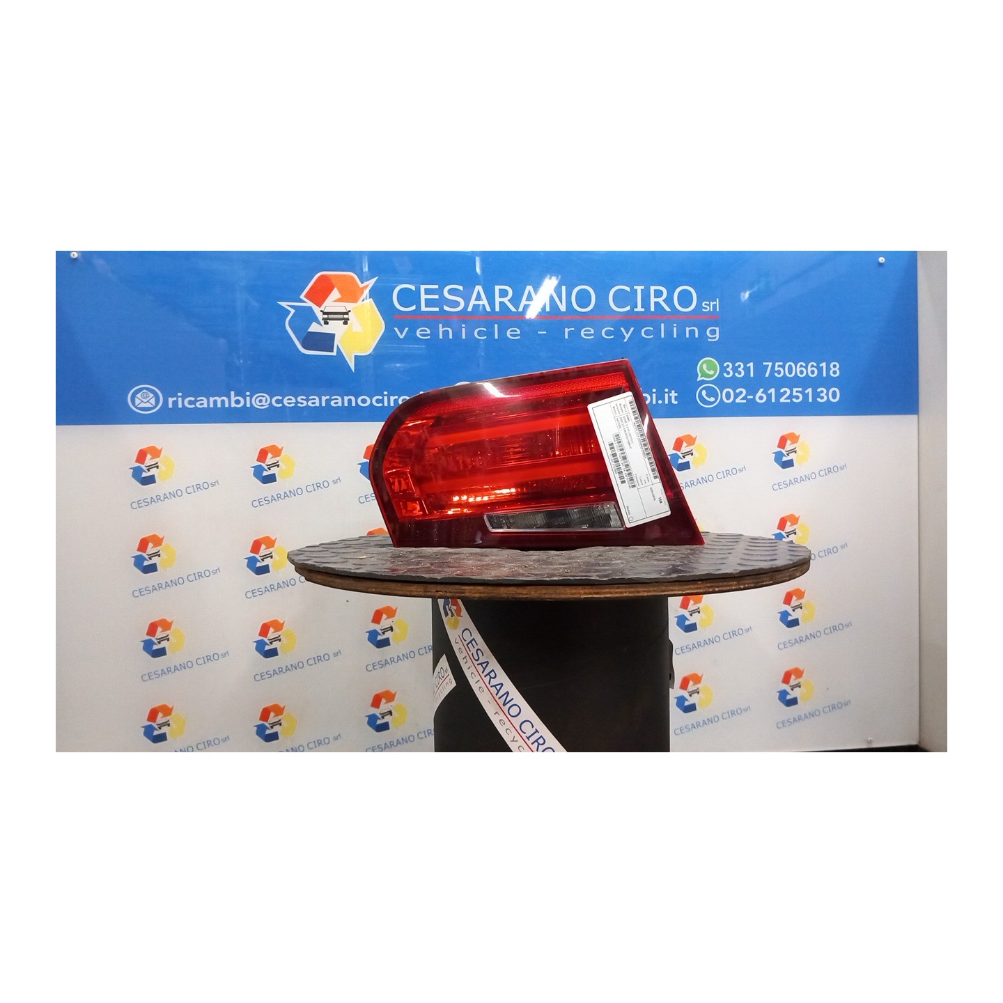 FANALE POST. PARTE INT. SX. 023 BMW SERIE 3 (F31) (07/12-) N47D20C 63217372793