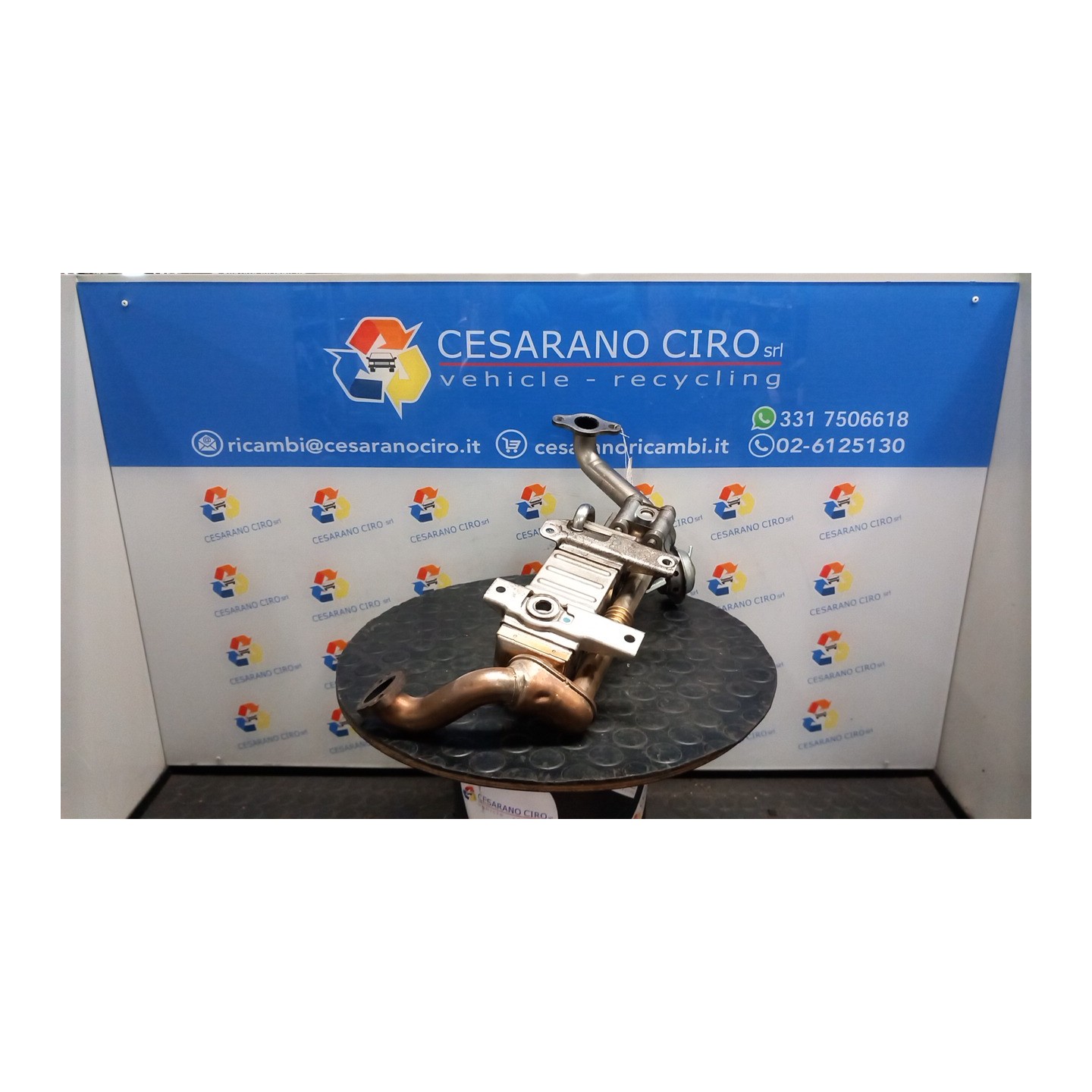 SCAMBIATORE CALORE EGR 012 TOYOTA RAV 4 3A SERIE (02/10-12/13) 2ADFTV 256010R020