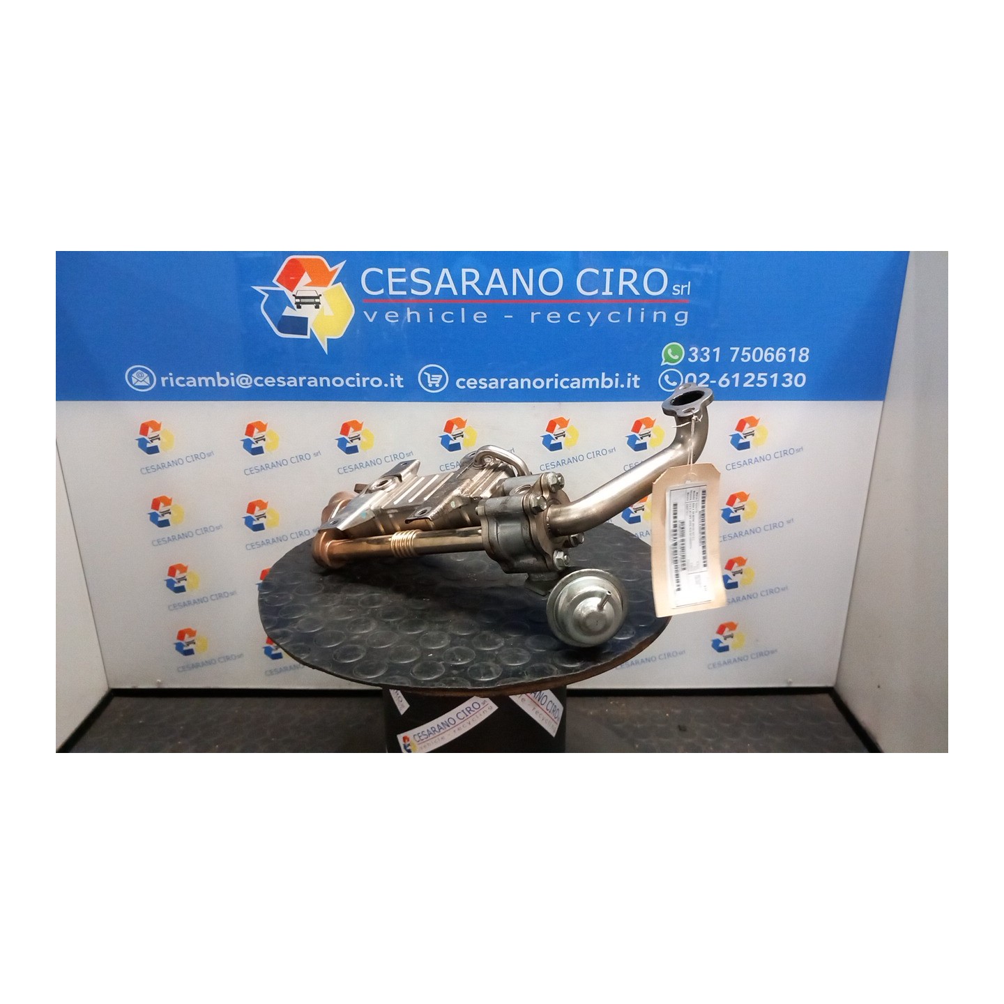SCAMBIATORE CALORE EGR 012 TOYOTA RAV 4 3A SERIE (02/10-12/13) 2ADFTV 256010R020