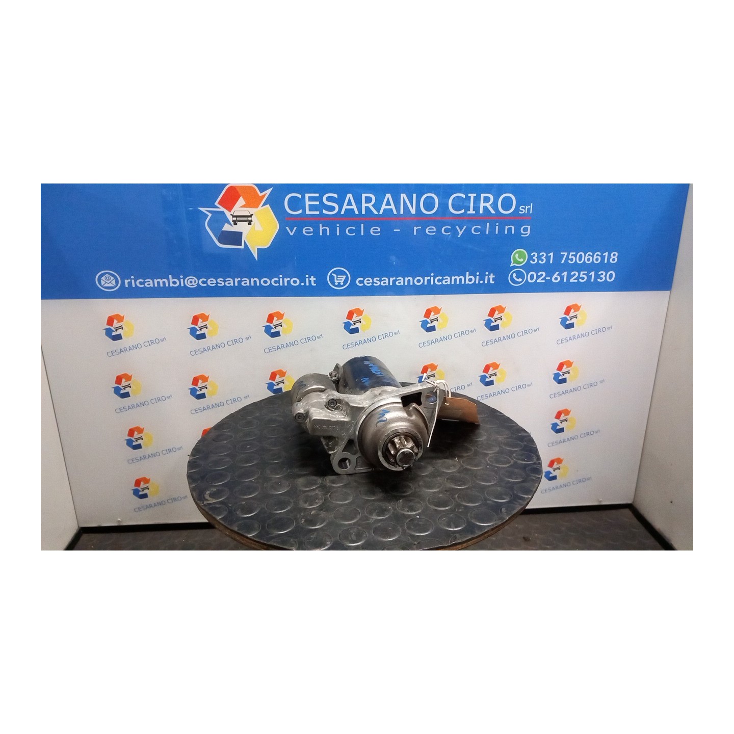 MOTORINO AVVIAMENTO 1.0KW BOSCH 015 SEAT IBIZA (6L) (12/01-08/09) BNM 02T911023R