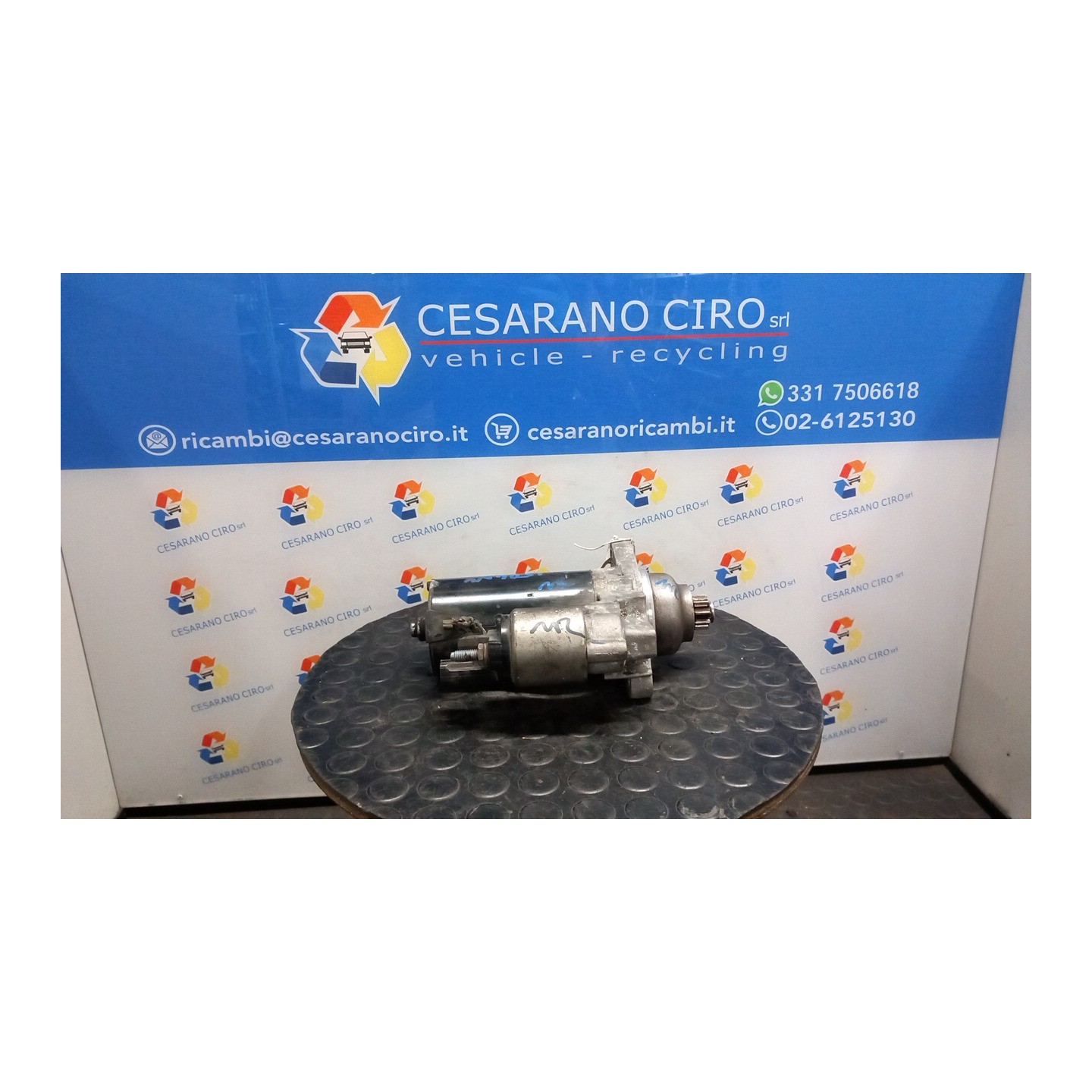 MOTORINO AVVIAMENTO 1.0KW BOSCH 015 SEAT IBIZA (6L) (12/01-08/09) BNM 02T911023R