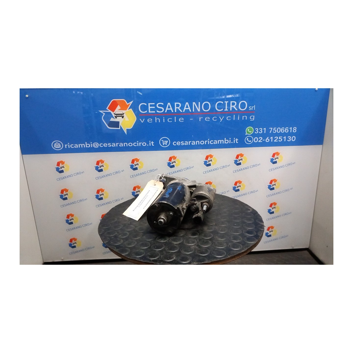 MOTORINO AVVIAMENTO 1.0KW BOSCH 015 SEAT IBIZA (6L) (12/01-08/09) BNM 02T911023R