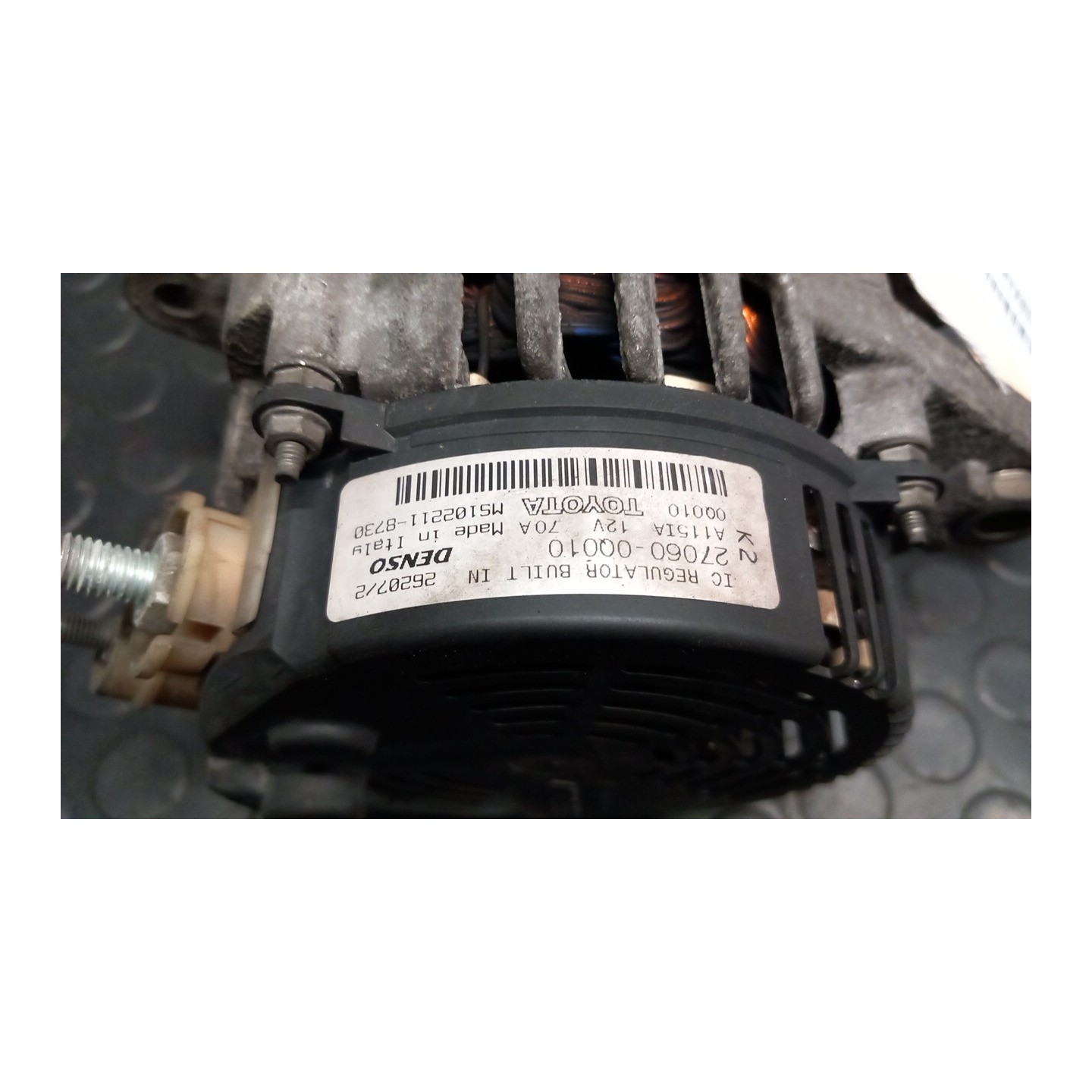 ALTERNATORE 011 TOYOTA AYGO 1A SERIE (04/05-10/14) 1KRFE 270600Q010