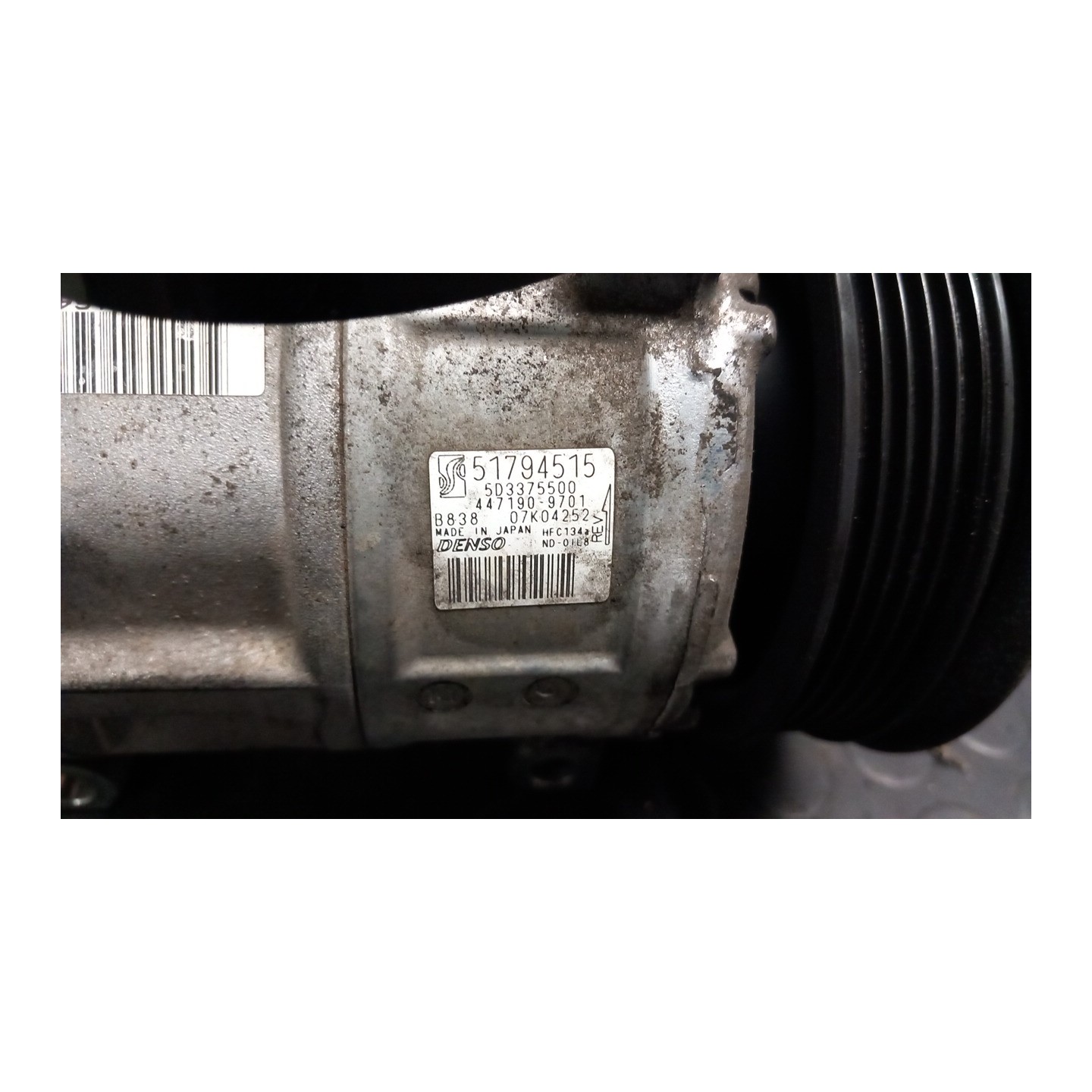 COMPRESSORE A/C 058 LANCIA DELTA (TH) (06/08-03/11) 198A4000 51794515
