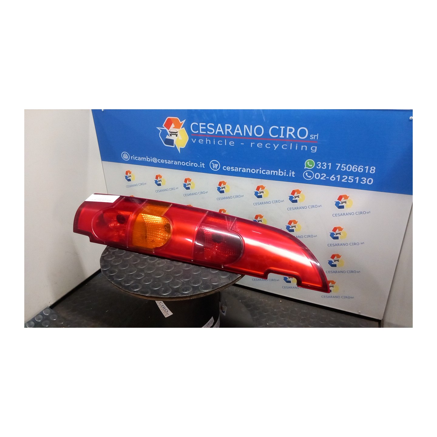 FANALE POST. P/PORTA POST. A BATTENTI SX. 019 RENAULT KANGOO (04/03-03/09) D4FF7 8200150623