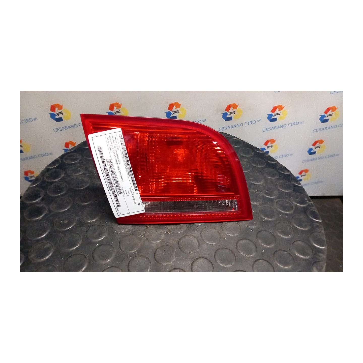 FANALE POST. PARTE INT. SX. 007 AUDI A3 (8P) (04/03-06/10) BMN 8P4945093D