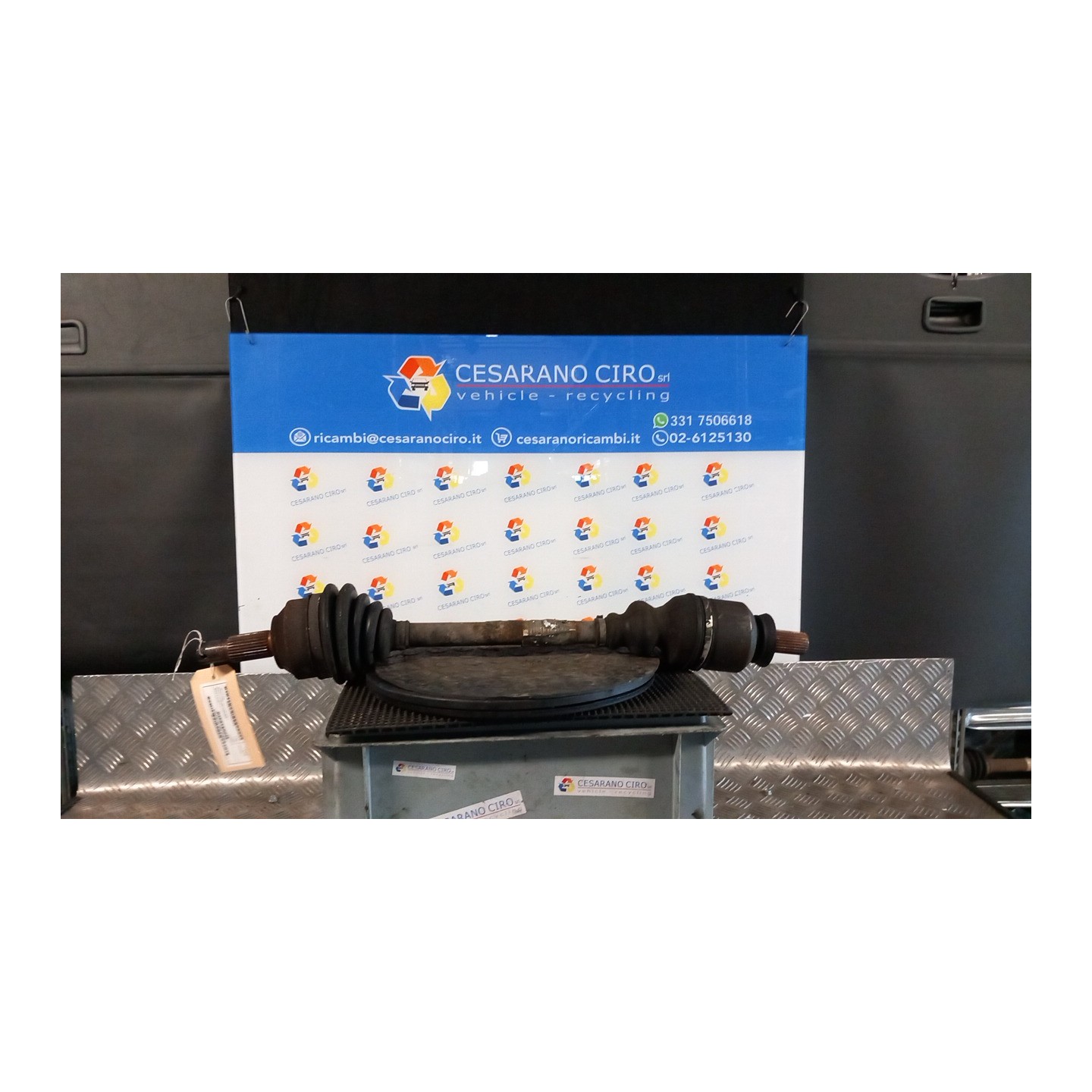 SEMIALBERO ANT. COMPL. SX. 040 OPEL CORSA (X01) (10/00-06/06) Z12XEP 24427062