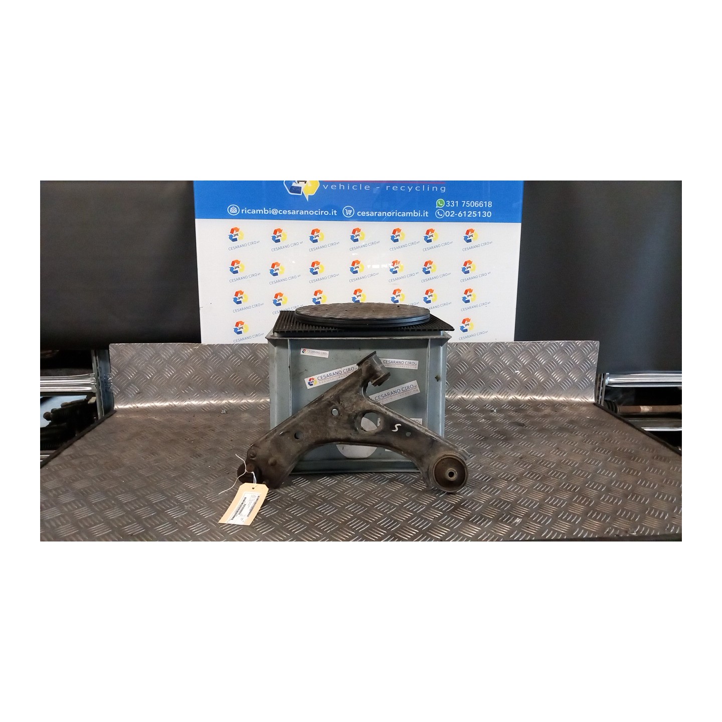 BRACCIO OSCILLANTE SOSP. ANT. SX. 018 OPEL CORSA (S07) (01/11-05/15) A12XER 13426552