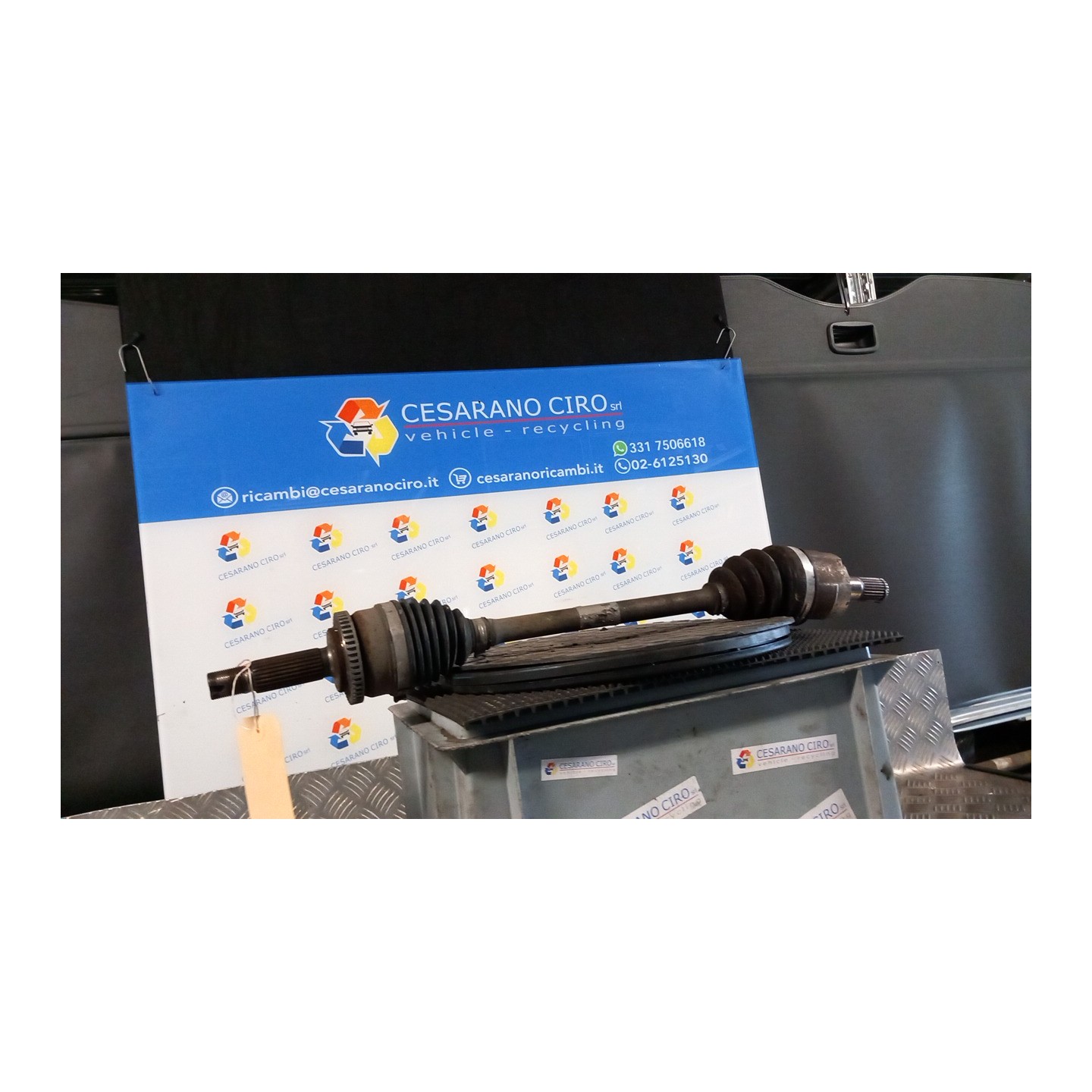 SEMIALBERO ANT. COMPL. SX. 045 HYUNDAI I10 (01/20-) G3LD 49500B9000