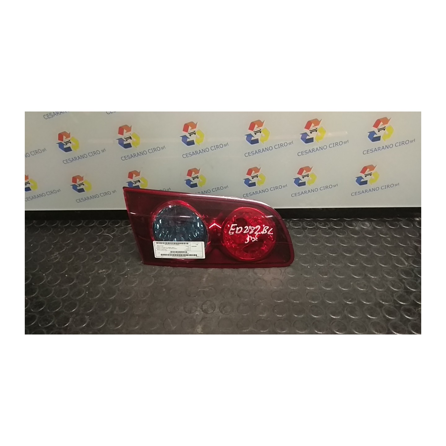FANALE POST. PARTE INT. SX. 021 FIAT CROMA (2T) (04/05-10/07) 939A1000 51727252