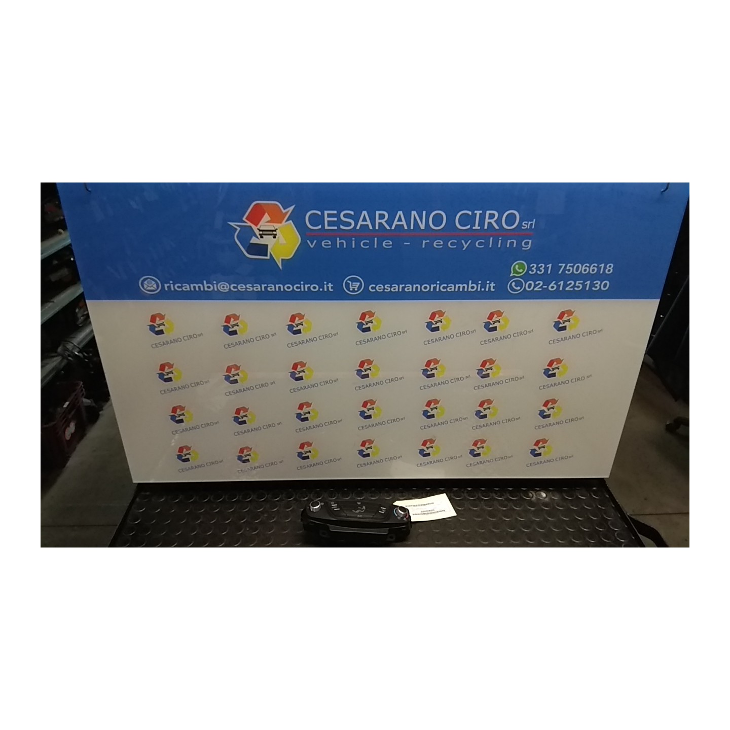 BLOCCO COMANDO CLIMATIZZAZIONE A/C AUT/SED.GUI.RISC/PARAB.RIS 035 FORD TRANSIT COURIER (04/18-) XWCB 1916722
