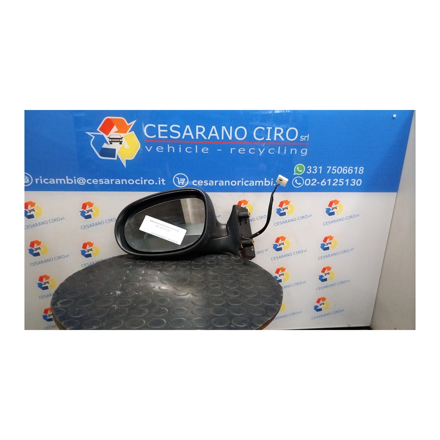 RETROVISORE EST. ELETTRICO SX. 098 FIAT IDEA (4D) (03/08-12/12) 199A3000 735400384