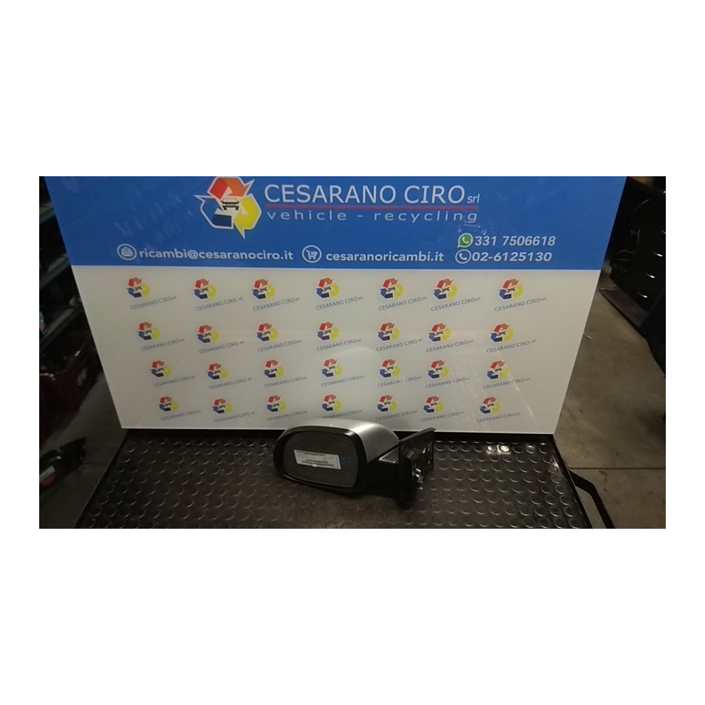 RETROVISORE EST. REGOLAZ. ELETTR. RIPIEGHEVOLE ELET. SX. 103 SSANGYONG ACTYON (11/06-) 664951 7891131022SAF