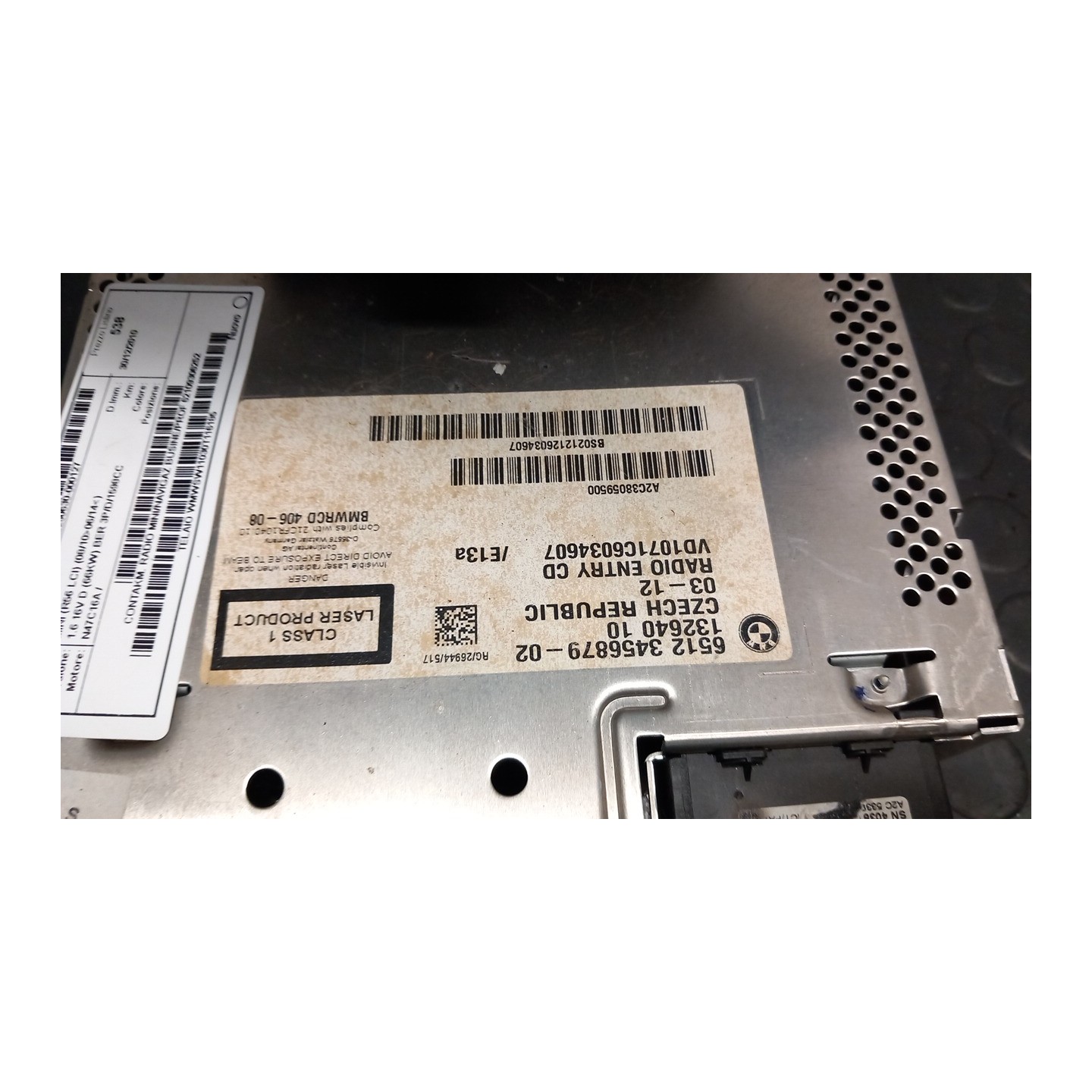CONTAKM. RADIO MINI/NAVIGAZ BUSINE/PROF 127 MINI MINI (R56 LCI) (08/10-06/14) N47C16A 62109306252