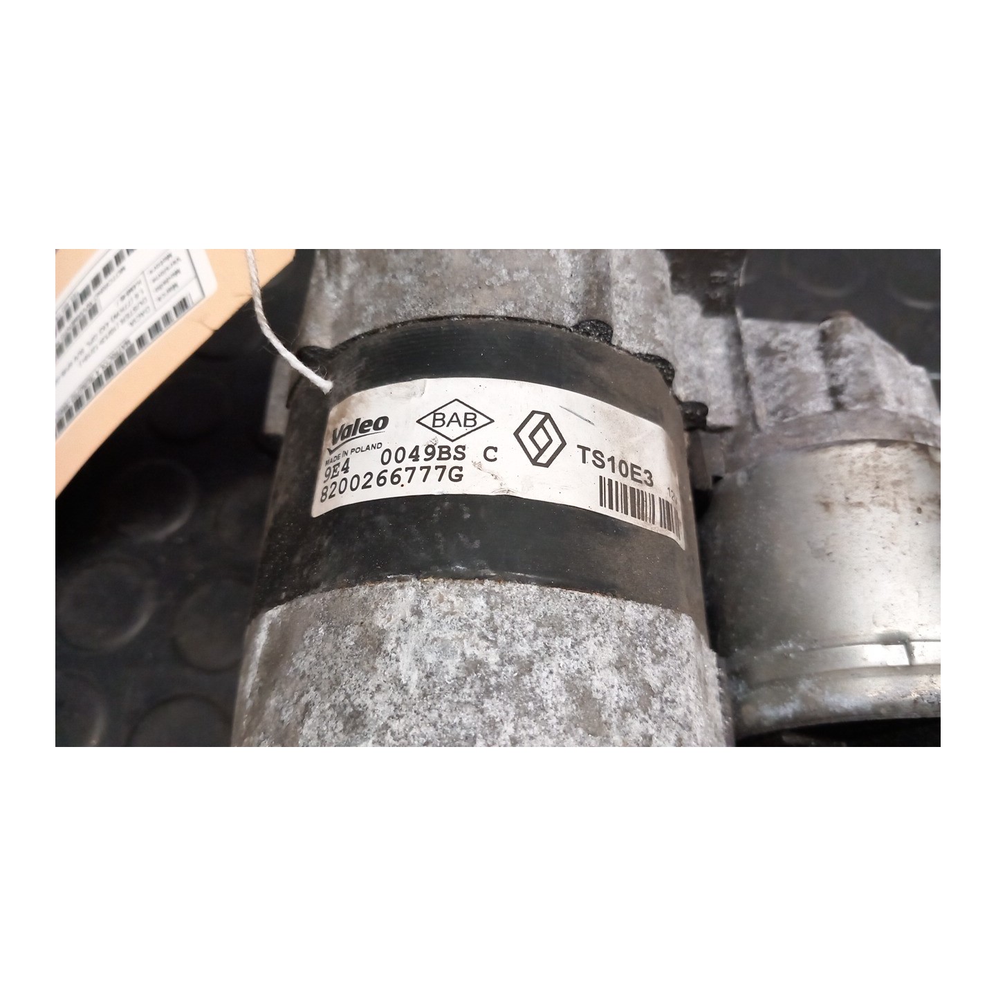 MOTORINO AVVIAMENTO PUNZONATURA D7E47 021 DACIA DUSTER (10/13-12/18) K4MH6 8200266777