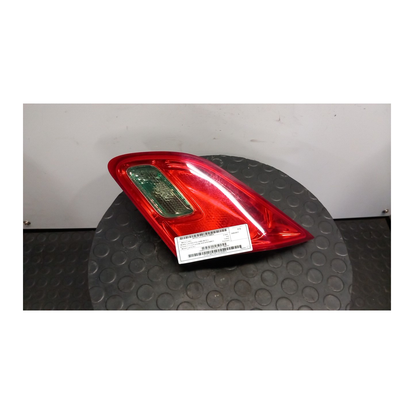 FANALE POST. PARTE INT. DX. 024 OPEL ASTRA (P10) (10/09-06/18) A17DTR 13360787