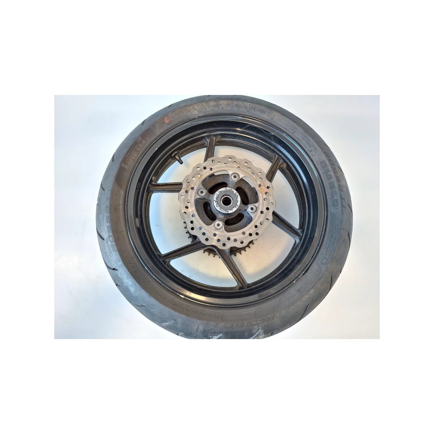 Ruota/cerchio posteriore con cuscinetti Kawasaki ER-6N (09-12) ER-6N 