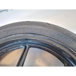 Ruota/cerchio posteriore con cuscinetti Kawasaki ER-6N (09-12) ER-6N 