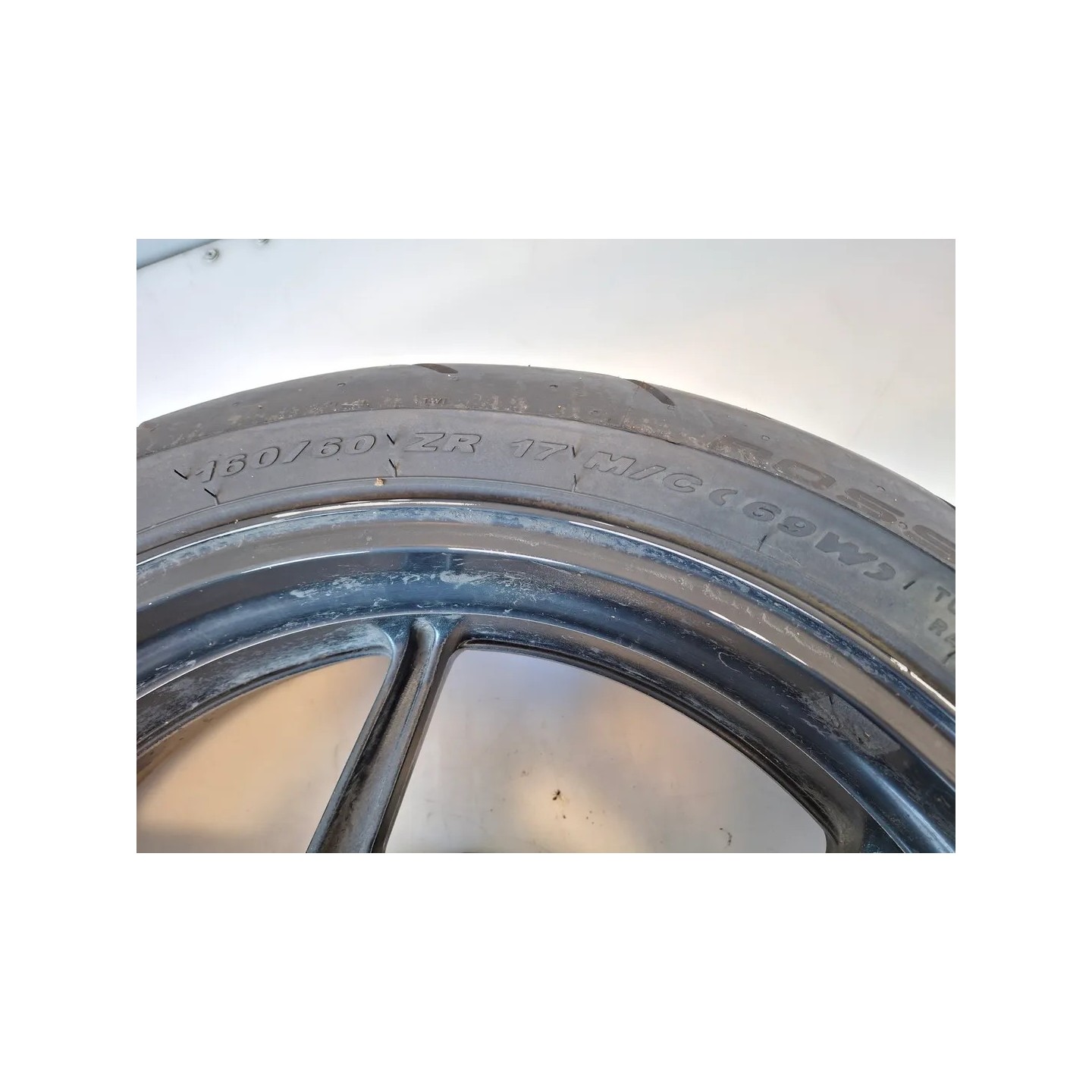 Ruota/cerchio posteriore con cuscinetti Kawasaki ER-6N (09-12) ER-6N 