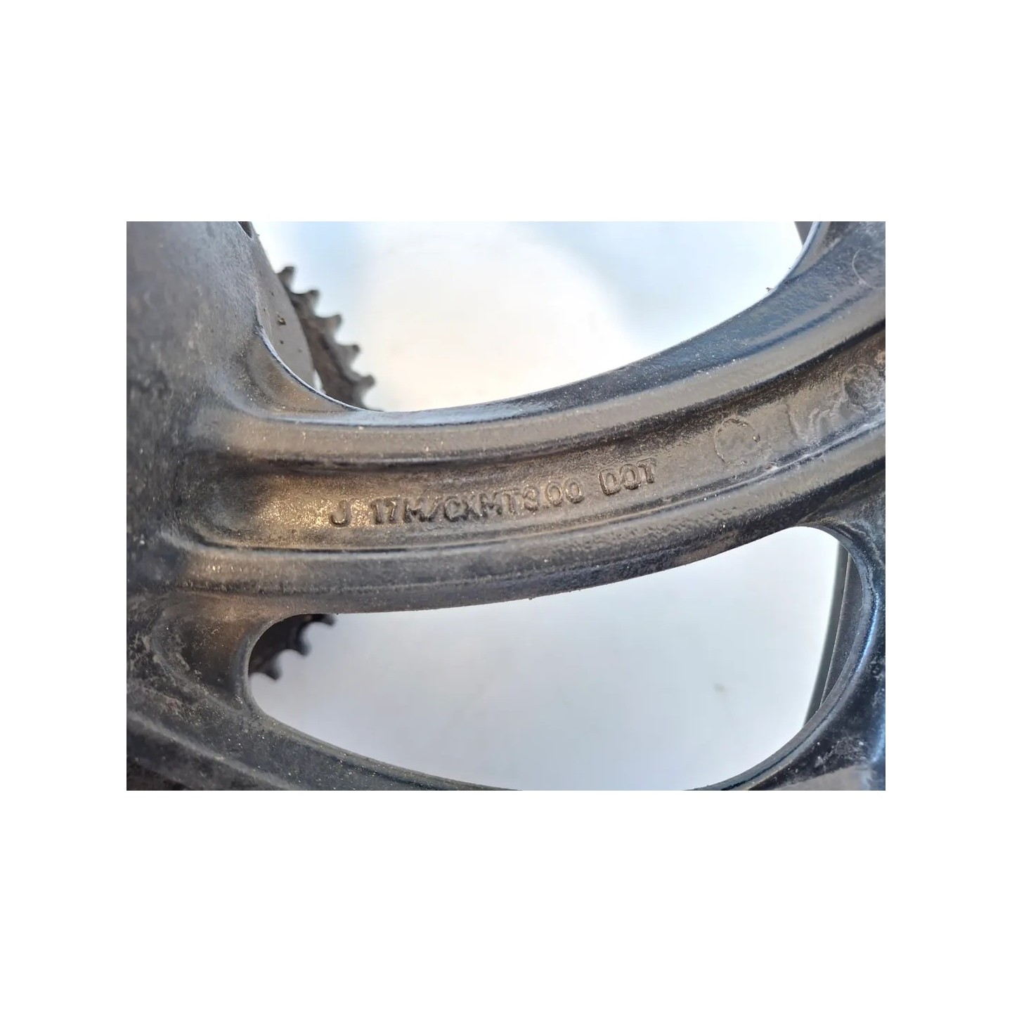 Ruota/cerchio posteriore con cuscinetti Yamaha YBR 250 YBR 250 