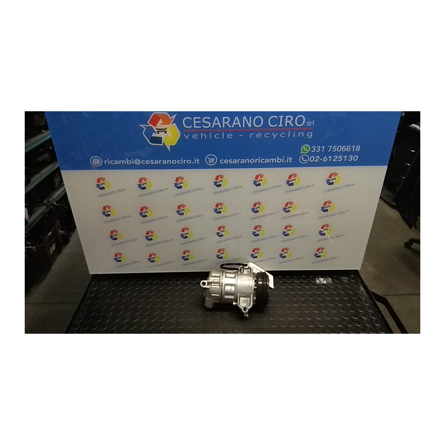 COMPRESSORE A/C 026 RENAULT TWINGO 3A SERIE (06/19-) B4DD4 926002090R