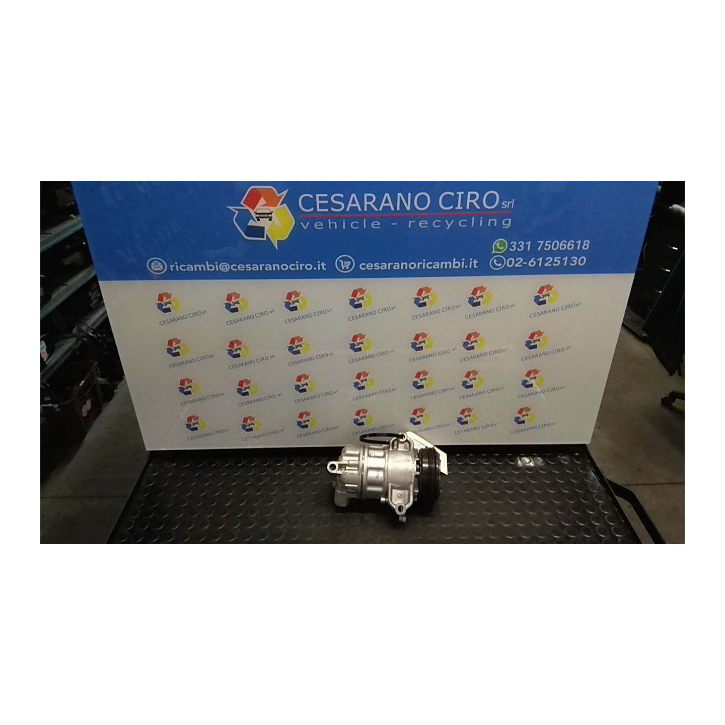 COMPRESSORE A/C 026 RENAULT TWINGO 3A SERIE (06/19-) B4DD4 926002090R
