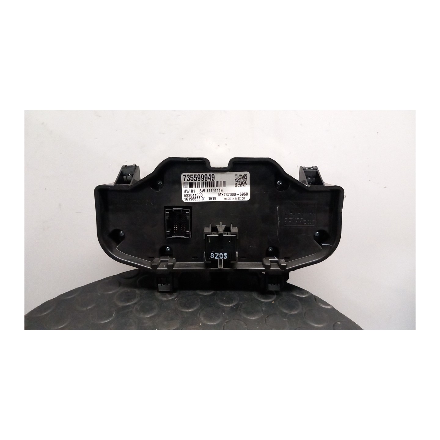 BLOCCO COMANDO CLIMATIZZAZIONE C/A/C AUTO 027 FIAT PANDA (33) (12/11-04/17) 199A9000 735575648