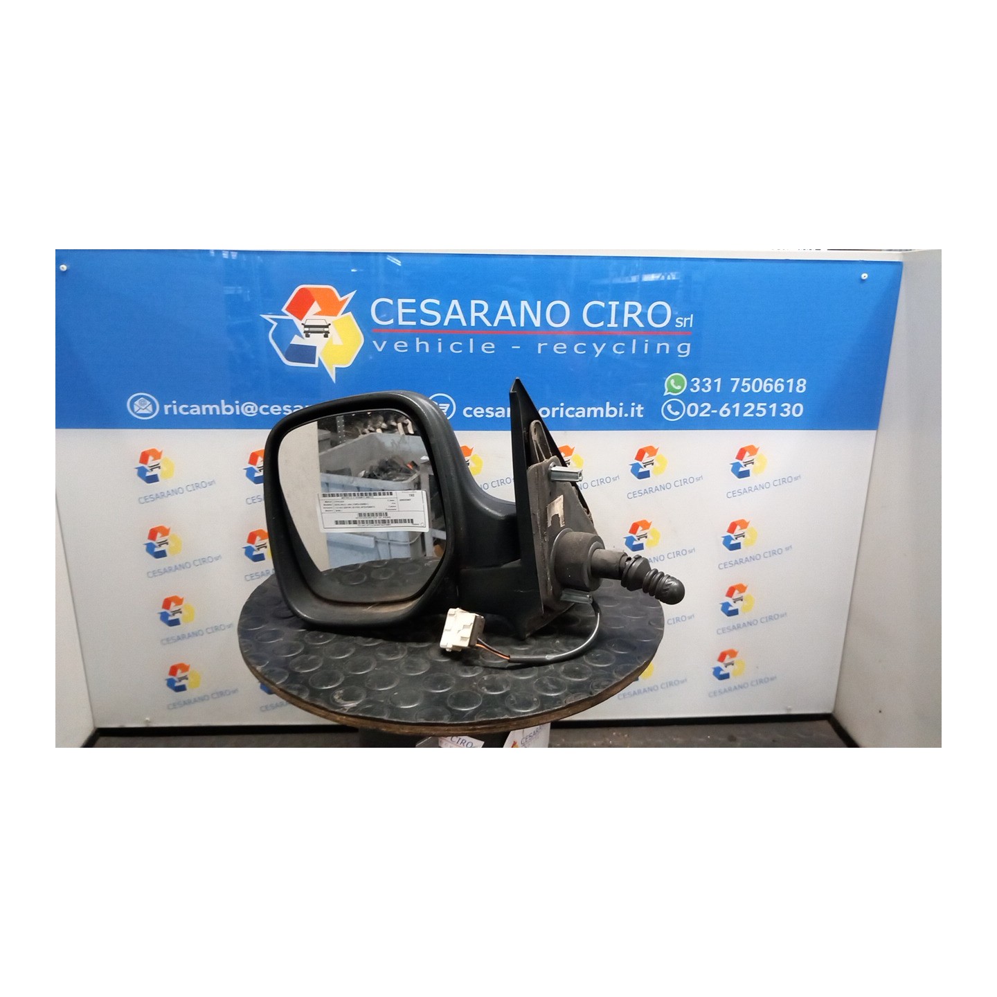RETROVISORE EST. SX. 112 CITROEN BERLINGO VAN (10/02-03/08) 9HW 8153HL