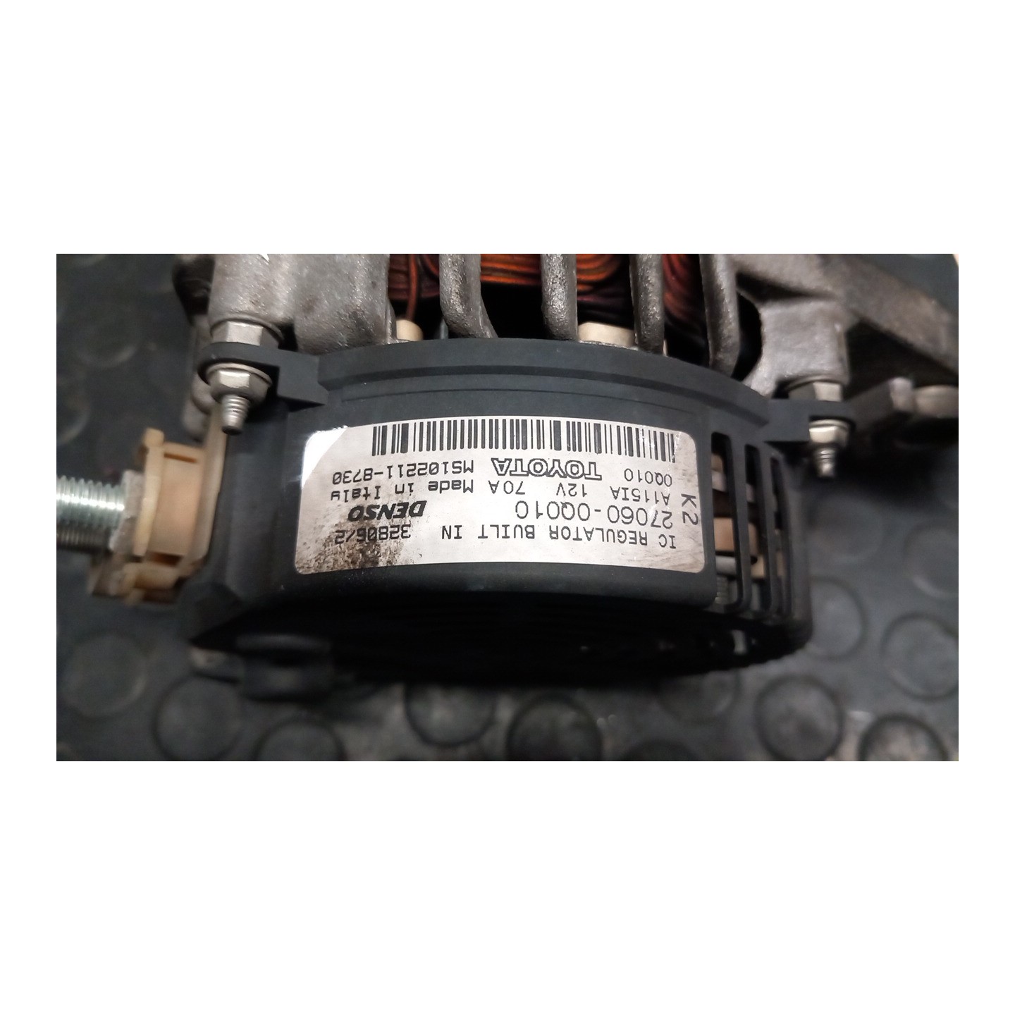 ALTERNATORE 028 TOYOTA AYGO 1A SERIE (04/05-10/14) 1KRFE 270600Q010