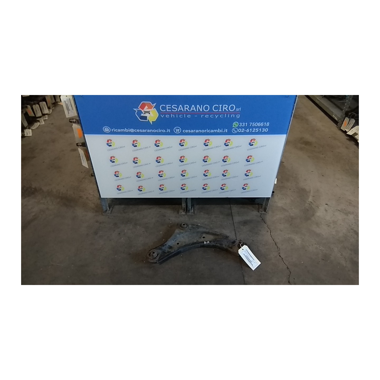 BRACCIO OSCILLANTE SOSP. ANT. DX. 014 NISSAN JUKE (F15E) (10/10-12/18) K9K 54500BA60A