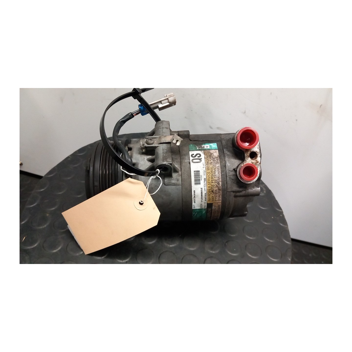 COMPRESSORE A/C 039 OPEL ASTRA (T98) (03/98-09/04) X16XEL 9174396
