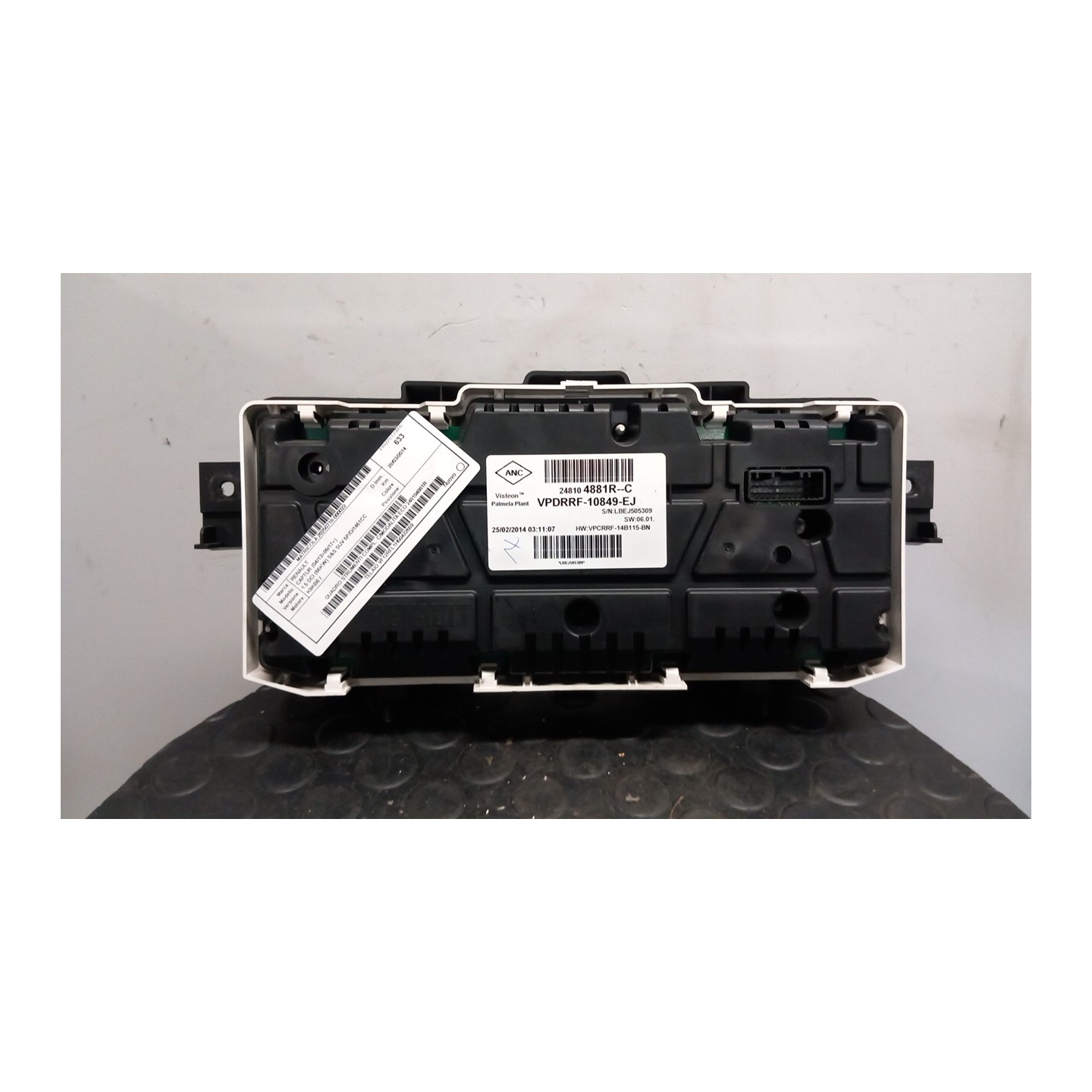 QUADRO STRUMENTI COMPL. C/MODALITA ECO 022 RENAULT CAPTUR (04/13-09/17) K9KB6 248104881R