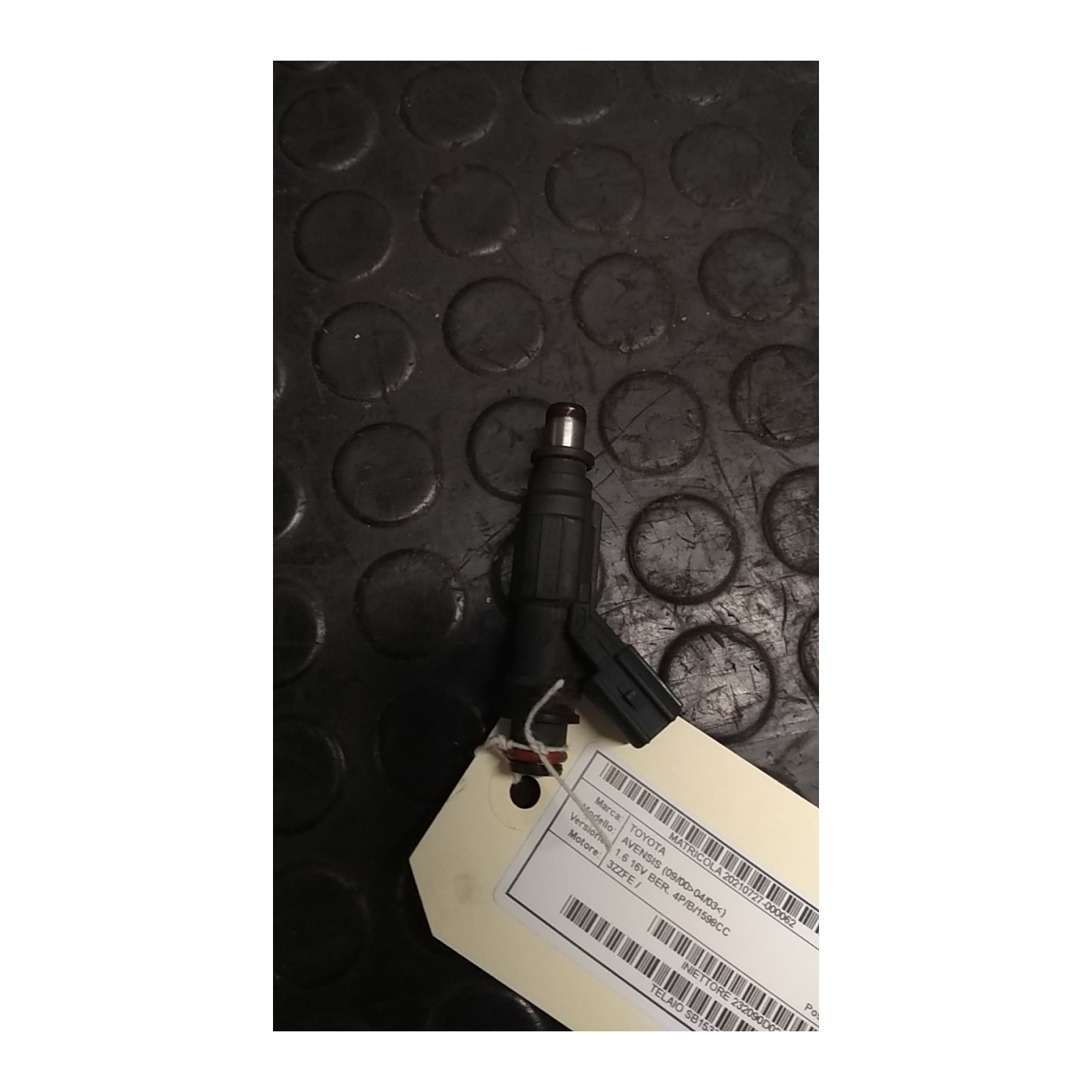 INIETTORE 062 TOYOTA AVENSIS (09/00-04/03) 3ZZFE 232090D020