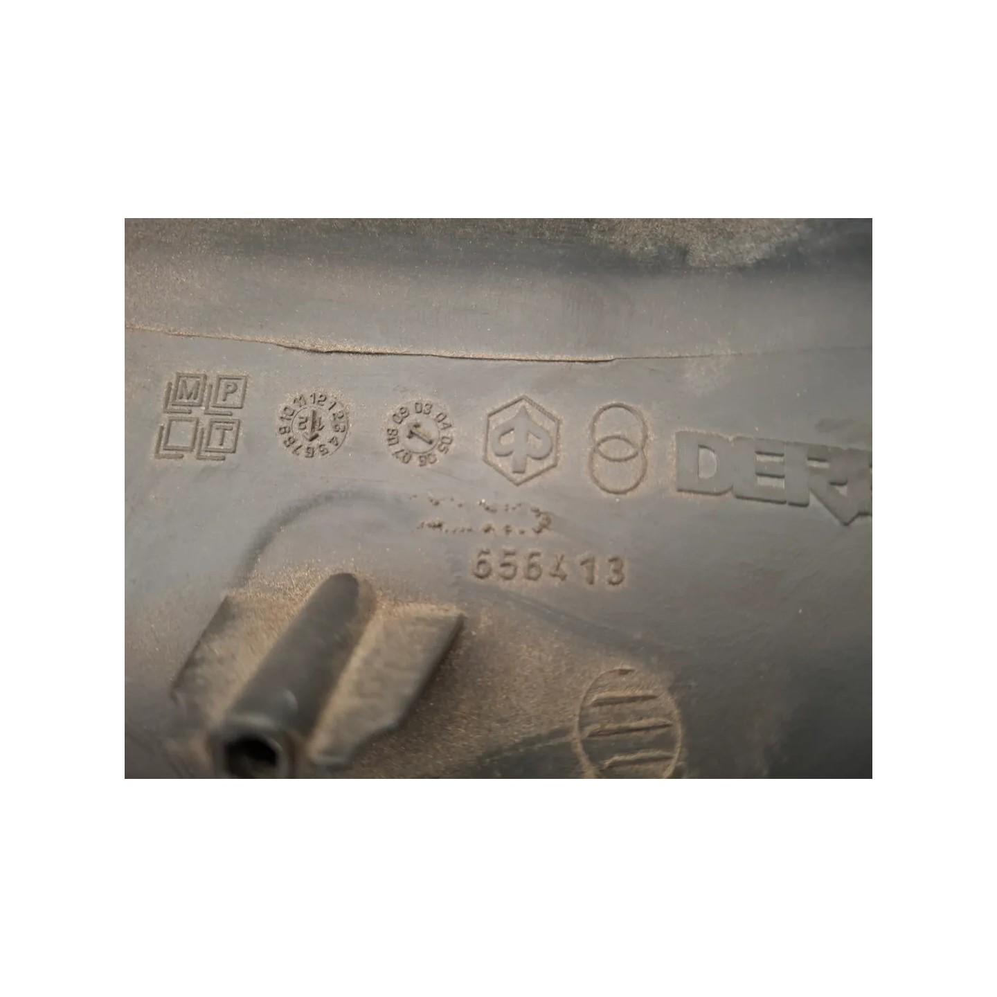 Copertura posteriore morsetti manubrio Piaggio Liberty 50 2T (E2) (09-16) Liberty 50 2T RST 