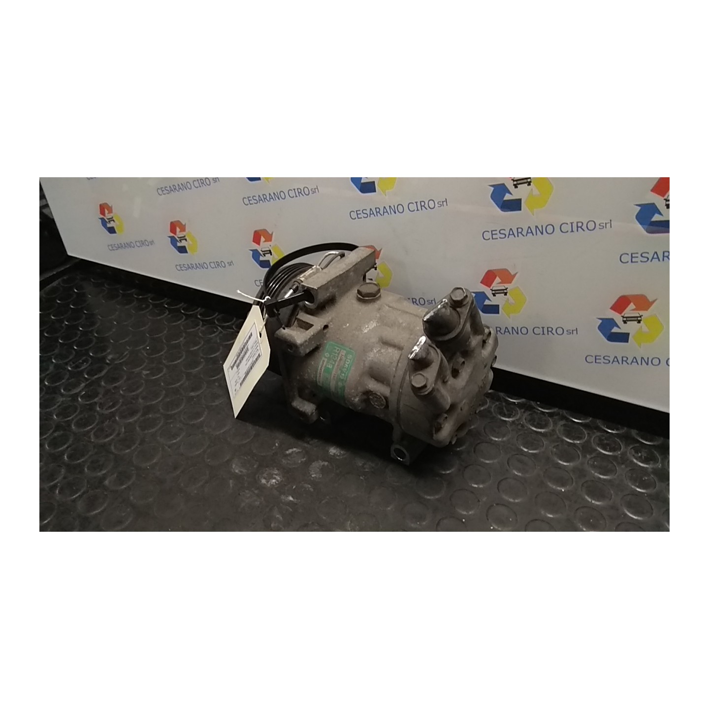 COMPRESSORE A/C ROTAZIONE 021 RENAULT CLIO 2A SERIE (05/01-11/10) D4FB7 7711134670