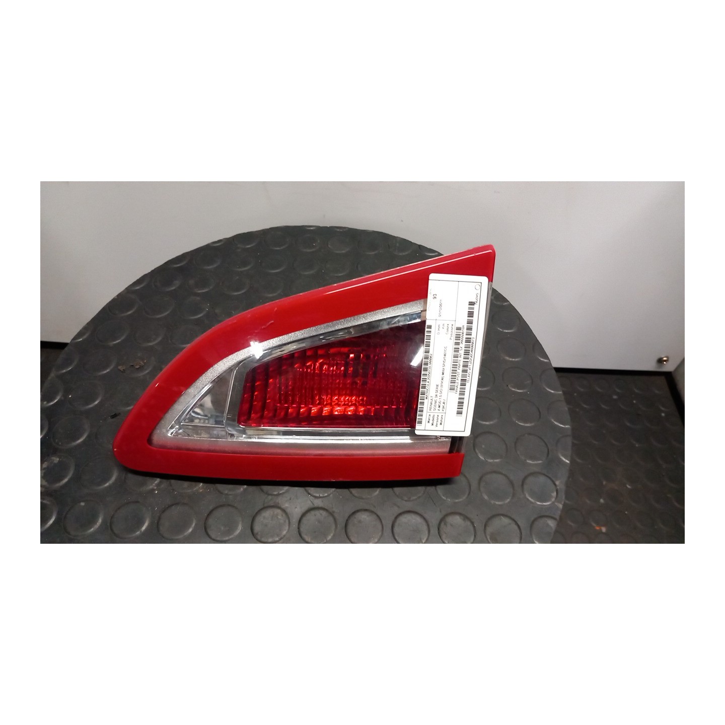 FANALE POST. PARTE INT. SX. 062 RENAULT SCENIC 3A SERIE (04/09-10/13) K9KJ8 265550018R