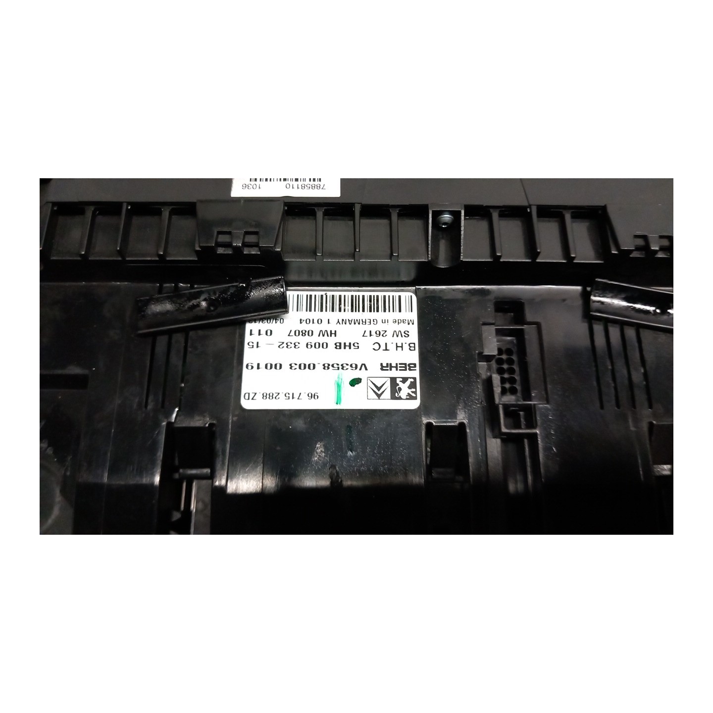BLOCCO COMANDO CLIMATIZZAZIONE BIZONA FC 081 CITROEN C5 (X7) (02/08-) 4H02 6452S0