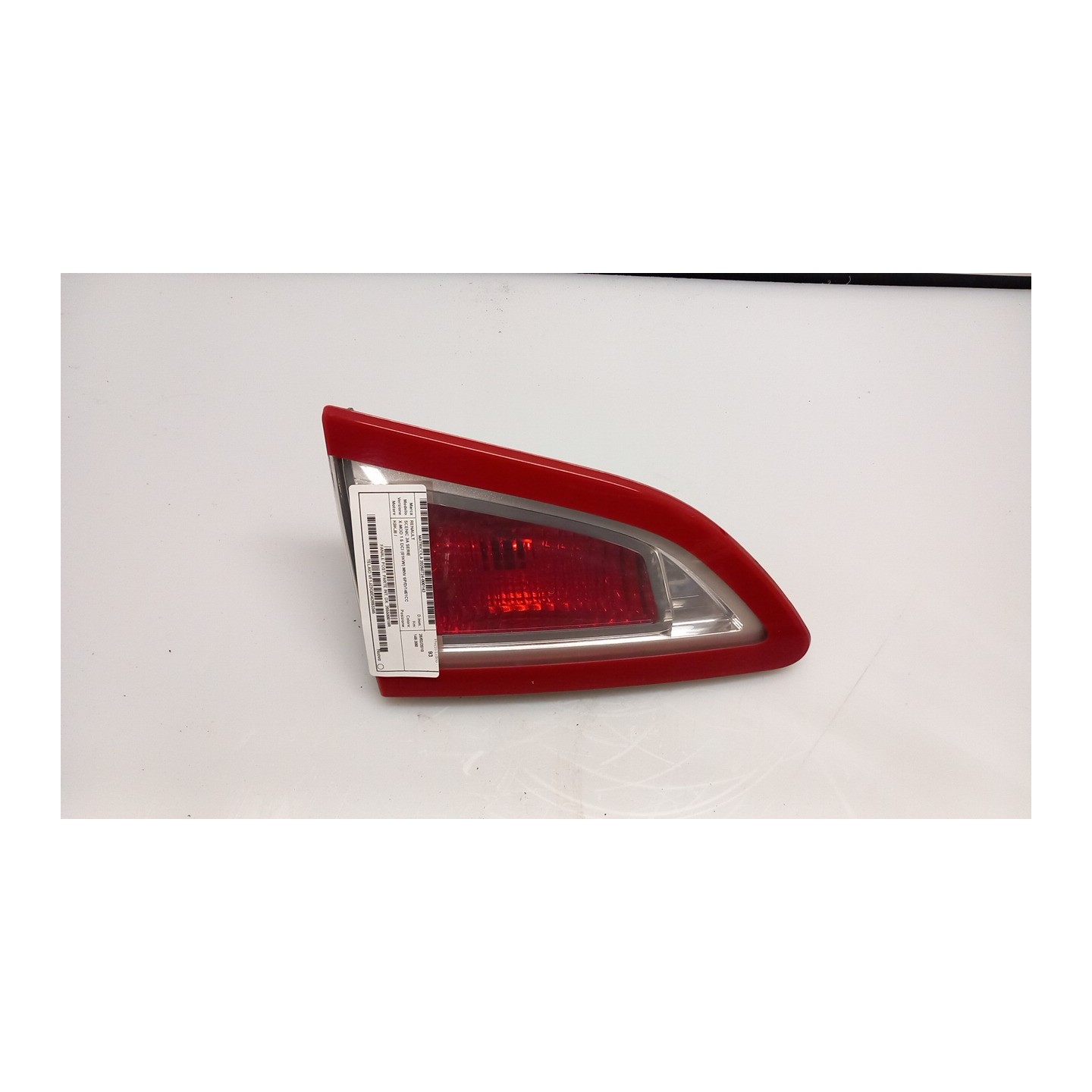 FANALE POST. PARTE INT. DX. 143 RENAULT SCENIC 3A SERIE (04/09-10/13) K9KJ8 265500018R