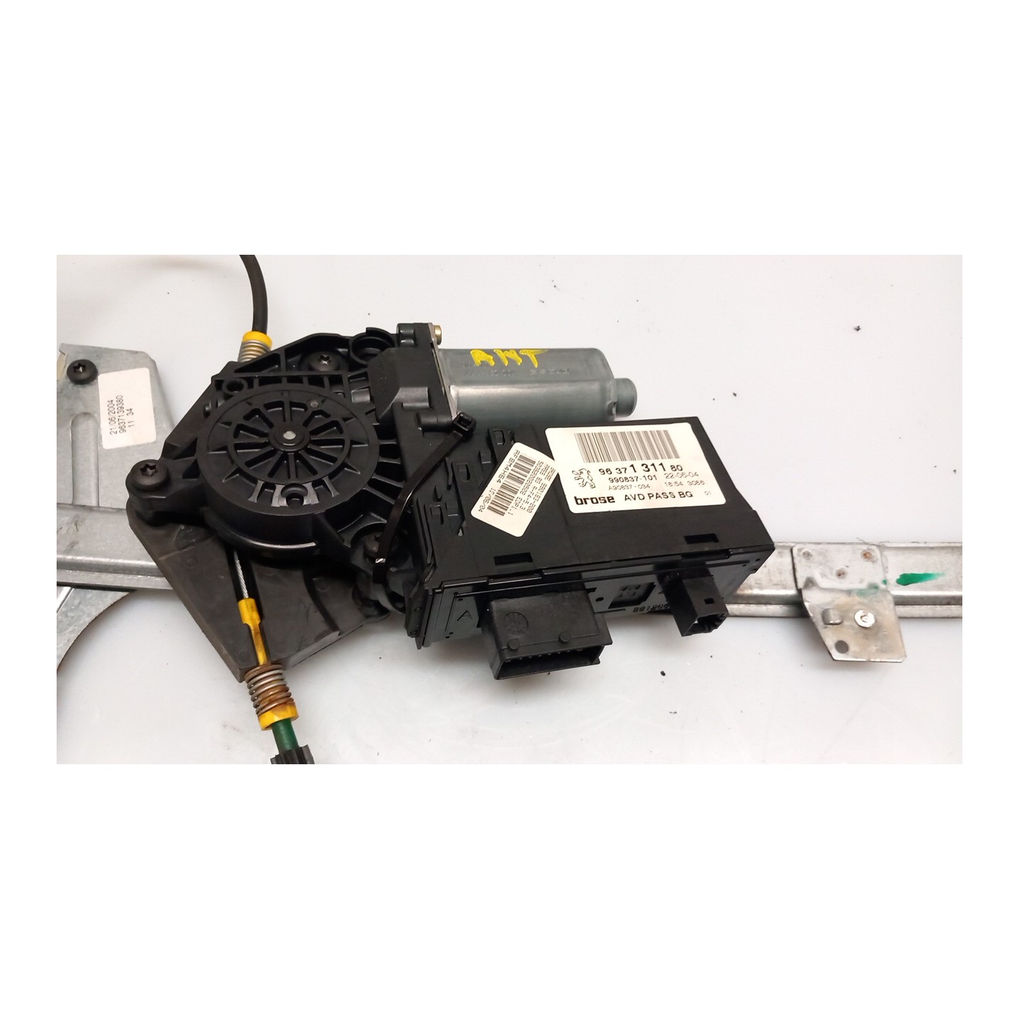 ALZACRISTALLO ELETTR. PORTA ANT. DX. 151 PEUGEOT 307 (04/01-12/06) 9HZ 9222K0