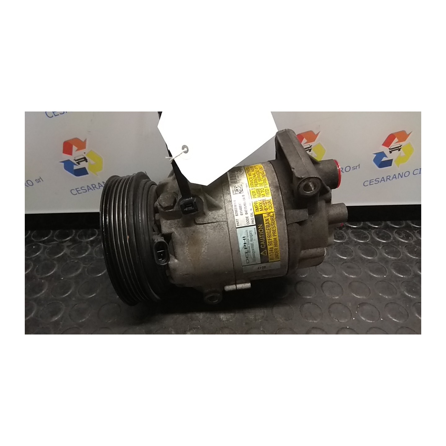 COMPRESSORE A/C 005 RENAULT MEGANE 2A SERIE (09/02-02/06) K4MT7 8200316164
