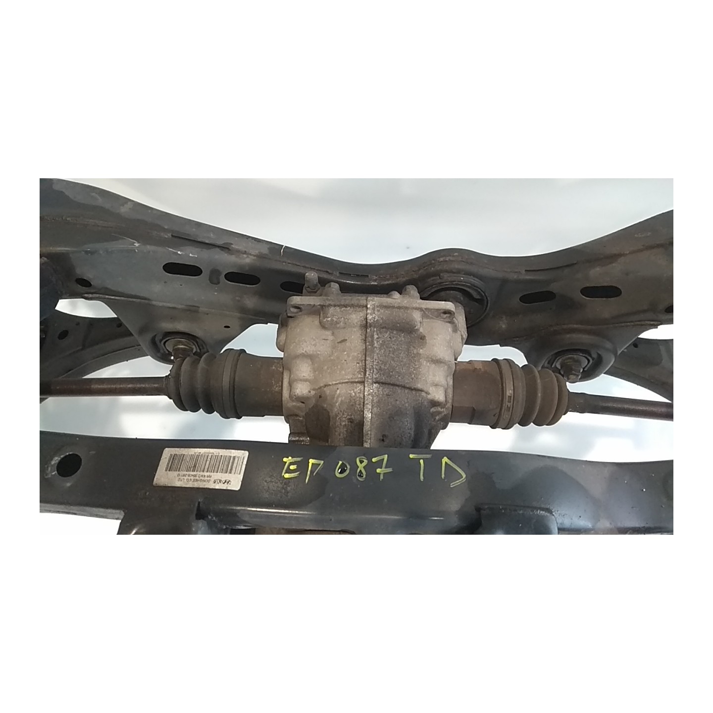 DIFFERENZIALE POST. COMPL. 010 KIA SPORTAGE 3A SERIE (09/10-06/14 D4HA 530003B600